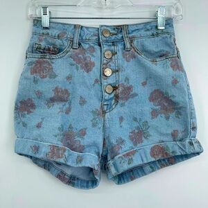 UO BDG Super High Rise Foxy jean shorts